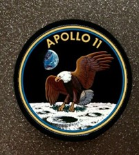 Listing image for 3" Apollo 11 NASA Moon Mission Sublimation Iron or Sew on Patch Badge