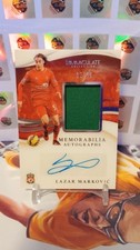 Listing image for Lazar Markovic /99 Auto Match-worn Jumbo Patch Relic Memorabilia Panini Immacula