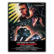 Listing image for BLADE RUNNER METAL SIGN WALL PLAQUE Movie Film poster print A6 A5 A4 A3
