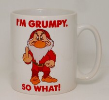 Listing image for I'm Grumpy So What! Mug Can Personalise Funny Dad Grandad Father's Day Gift