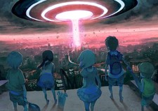 Listing image for Anime Manga Ufo Science Fiction 11x17 Poster