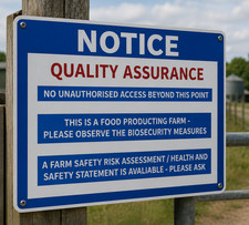 Listing image for Farm Biosecurity Notice Sign – No Unauthorised Access