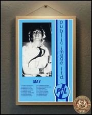 Listing image for Public Image Ltd U.K. Tour 1986 Repro Tour Poster Live - 24"x16"